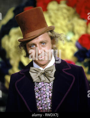 GENE WILDER, Willy Wonka und die Schokoladenfabrik, 1971 Stockfoto