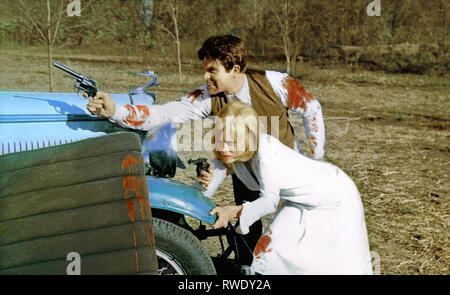 DUNAWAY, BEATTY, BONNIE UND CLYDE, 1967 Stockfoto