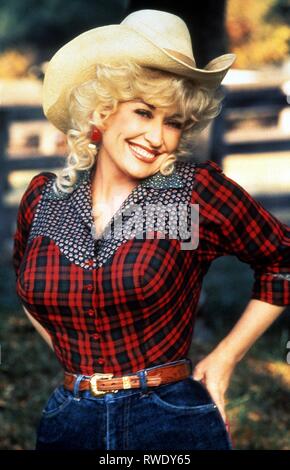 DOLLY PARTON, Strass, 1984 Stockfoto