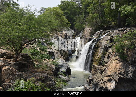 Fluss Kaveri an Hogenakkal Stockfoto