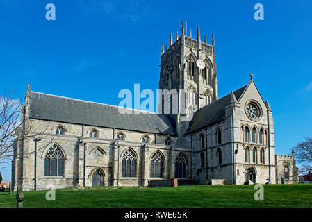 St. Augustine's Kirche, Hedon, Holderness, East Riding von Yorkshire, Großbritannien Stockfoto