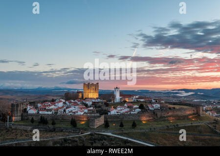 Castelo de Bragança, Bragança, Portugal Stockfoto