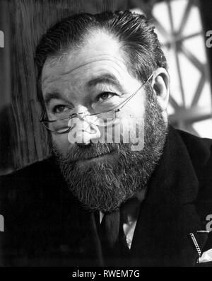 JAMES ROBERTSON JUSTICE, SEHR WICHTIGE PERSON, 1961 Stockfoto