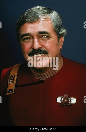 JAMES DOOHAN, Star Trek II: Der Zorn des Khan, 1982 Stockfoto