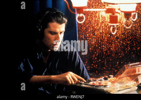 JOHN TRAVOLTA, AUSBLASEN, 1981 Stockfoto