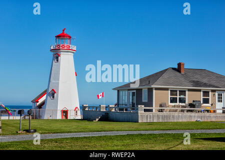 East Point Lighthouse, Prince Edward Island, Canada Stockfoto