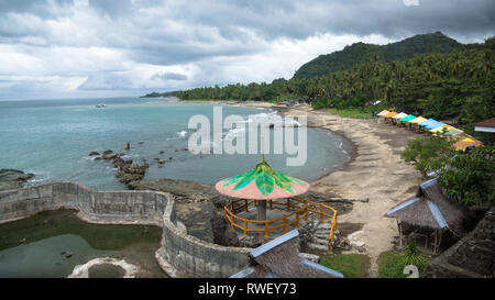 Siraan Hotsprings Resort in Anini-y, Antike, Philippinen Stockfoto