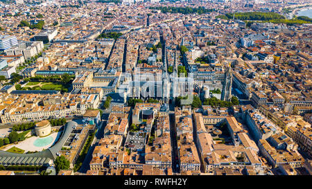 Bordeaux Kathedrale, Cathédrale Notre-Dame de Bordeaux, Bordeaux, Frankreich Stockfoto