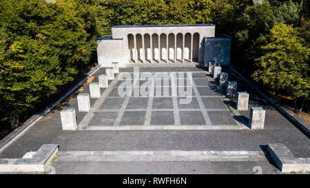 Ehrenhalle oder Halle der Ehre, Reichsparteitagsgelände, Nürnberg, Deutschland Stockfoto