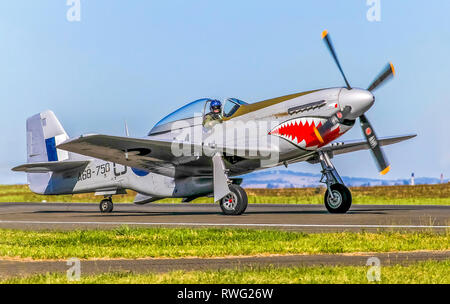 North American p-51 Mustang Stockfoto