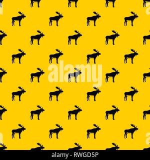Deer pattern Vektor Stock Vektor