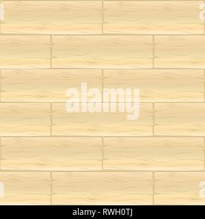 Nahtlose Muster helles Holz Holz Hintergrund Vektor-illustration EPS 10. Stock Vektor