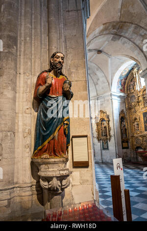 Kathedrale von San Salvador de Oviedo, Asturien, Spanien Stockfoto