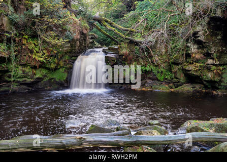 Thomason Foss in der Nähe von Goathland auf der North York Moors Stockfoto