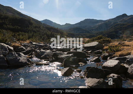 Panorama der Pirin-nationalpark Stockfoto