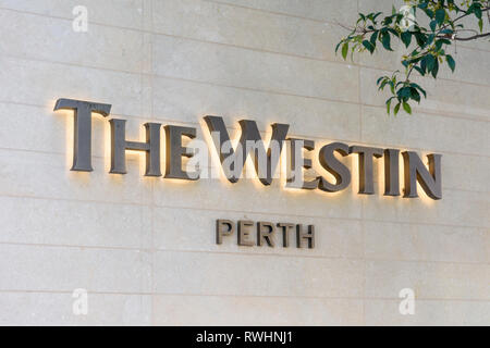 Westin Hotel, Perth, Western Australia Stockfoto