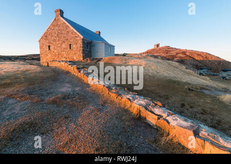 Sonnenuntergang an der Queen's Batterie, Signal Hill, St. John's, Neufundland und Labrador Stockfoto