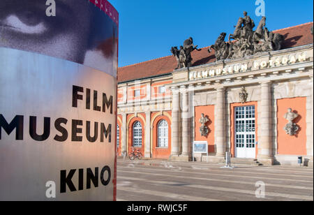 Potsdam, Deutschland. 05 Mär, 2019. Ansicht des Filmmuseums. Credit: Monika Skolimowska/dpa-Zentralbild/ZB/dpa/Alamy leben Nachrichten Stockfoto