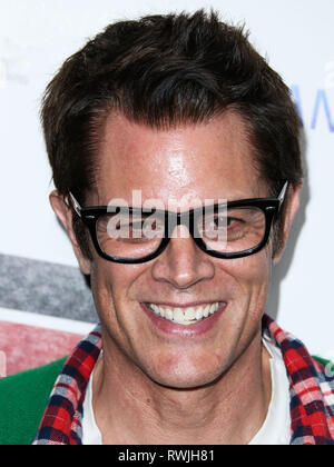 Hollywood, Vereinigte Staaten. 06 Mär, 2019. HOLLYWOOD, Los Angeles, CA, USA - 06. März: Schauspieler Johnny Knoxville kommt an der Los Angeles Premiere von lionsgate's 'The Kid' an Kinos ArcLight Hollywood am 6. März 2019 in Hollywood, Los Angeles, Kalifornien, USA. (Foto von Xavier Collin/Image Press Agency) Quelle: Bild Presse Agentur/Alamy leben Nachrichten Stockfoto