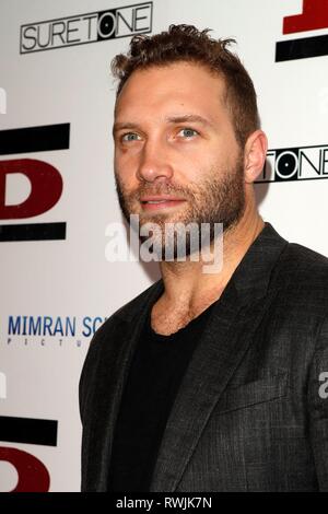 Los Angeles, CA, USA. 6 Mär, 2019. Jai Courtney in der Ankunftshalle für das Kind Premiere ArcLight Hollywood, Los Angeles, CA März 6, 2019. Credit: Priscilla Grant/Everett Collection/Alamy leben Nachrichten Stockfoto