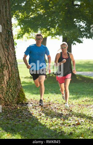 Jogger laufen Stockfoto
