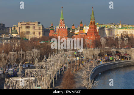 Stadtbild, Kreml, Moskwa, Moskau, Russland Stockfoto