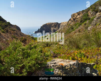 Fischerman's Trail, Odeceixe - Sao Teotonia, Portugal Stockfoto