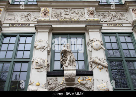 Das goldene Haus in Danzig Stockfoto