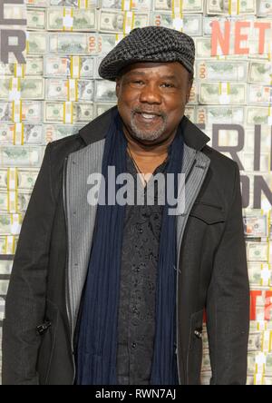 NEW YORK, NY - 03. März: Isiah Whitlock Jr. besucht die "Triple Frontier' Weltpremiere auf Jazz am Lincoln Center am 03 Maerz, 2019 in New York City. Stockfoto