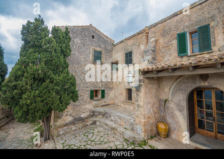 Puig de Maria in Alcudia (Mallorca), Mallorca, Balearen, Spanien Stockfoto