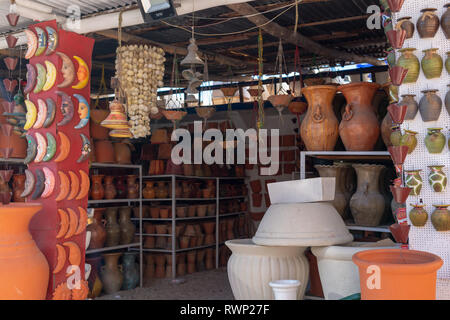 Touristische Souvenir shop in La Romana, Dominikanische Republik Stockfoto