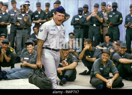 ROBIN WILLIAMS, GOOD MORNING VIETNAM, 1987 Stockfoto