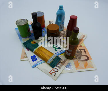 Shopping Konzept, Studio shot Stockfoto