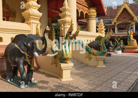 Wat Chanthaboury Vientiane Laos Stockfoto