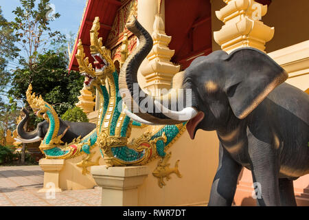 Wat Chanthaboury Vientiane Laos Stockfoto