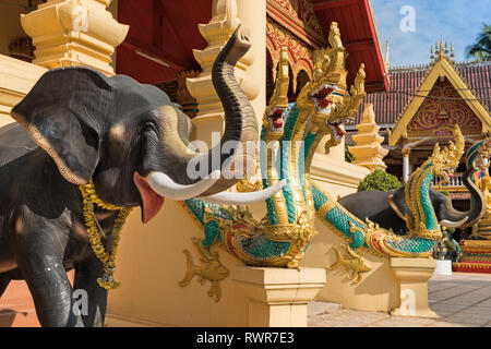 Wat Chanthaboury Vientiane Laos Stockfoto