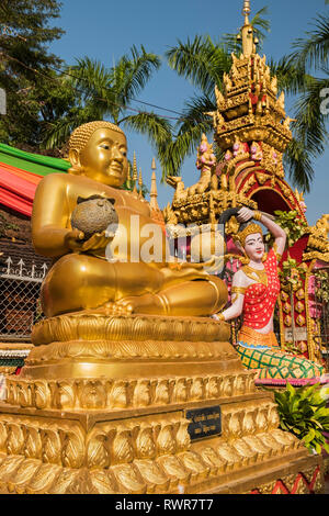 Wat Si Muang Vientiane Laos Stockfoto