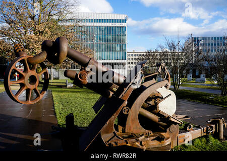 Frieden, Artwork von R. Brandenberg, Place des Nations, Genf, Schweiz Stockfoto