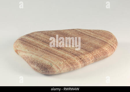 Sandstein ist ein beliebtes Baumaterial aus alten Zeiten. Stockfoto