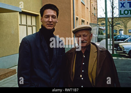 Der lindenstraße, Fernsehserie, Deutschland 1988 Darsteller: Martin Armknecht, Martin Rickelt Stockfoto