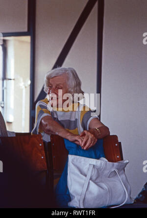 Der lindenstraße, Fernsehserie, Deutschland 1988 Darsteller: Annemarie Wendl Stockfoto