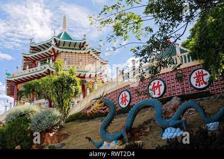 Insel Cebu, Philippinen. 22. April 2018. Cebu taoistischen Tempel in Beverly Hills in Cebu City, Philippinen. Quelle: Bernard Menigault/Alamy Stock Foto Stockfoto