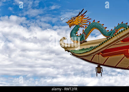 Insel Cebu, Philippinen. 22. April 2018. Cebu taoistischen Tempel in Beverly Hills in Cebu City, Philippinen. Quelle: Bernard Menigault/Alamy Stock Foto Stockfoto