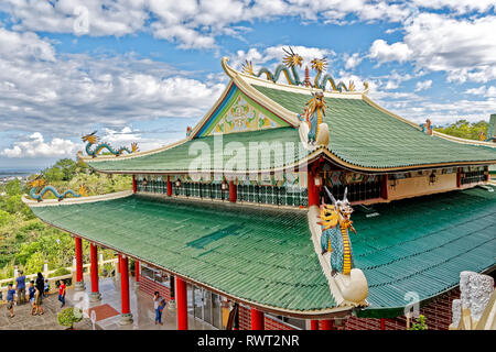 Insel Cebu, Philippinen. 22. April 2018. Cebu taoistischen Tempel in Beverly Hills in Cebu City, Philippinen. Quelle: Bernard Menigault/Alamy Stock Foto Stockfoto