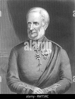 HENRY HAVELOCK (1795-1857) Britische Armee Allgemein Stockfoto