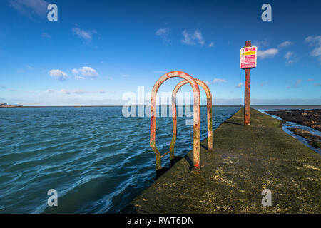 Walpole Bucht Gezeiten Pool Margate Stockfoto