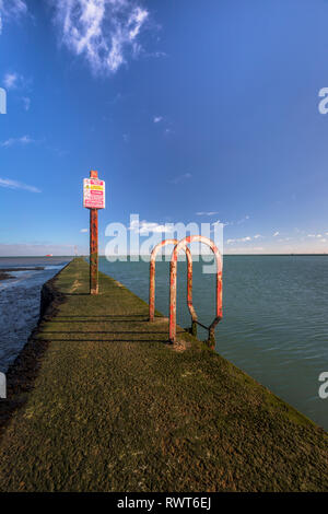 Walpole Bucht Gezeiten Pool Margate Stockfoto