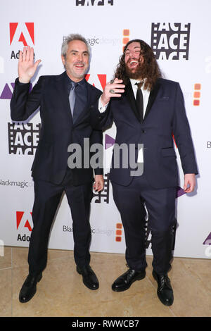 69. ACE Eddie Awards, im Beverly Hilton Hotel in Beverly Hills, Kalifornien. Mit: Alfonso Cuaron, Adam Gough Wo: Beverly Hills, Kalifornien, USA, wenn: 01. Februar 2019 Credit: Sheri Determan/WENN.com Stockfoto
