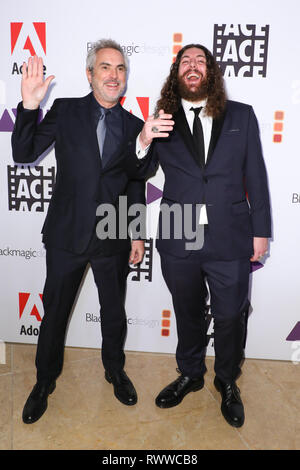 69. ACE Eddie Awards, im Beverly Hilton Hotel in Beverly Hills, Kalifornien. Mit: Alfonso Cuaron, Adam Gough Wo: Beverly Hills, Kalifornien, USA, wenn: 01. Februar 2019 Credit: Sheri Determan/WENN.com Stockfoto