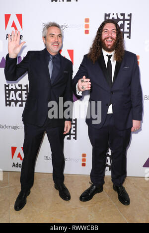 69. ACE Eddie Awards, im Beverly Hilton Hotel in Beverly Hills, Kalifornien. Mit: Alfonso Cuaron, Adam Gough Wo: Beverly Hills, Kalifornien, USA, wenn: 01. Februar 2019 Credit: Sheri Determan/WENN.com Stockfoto